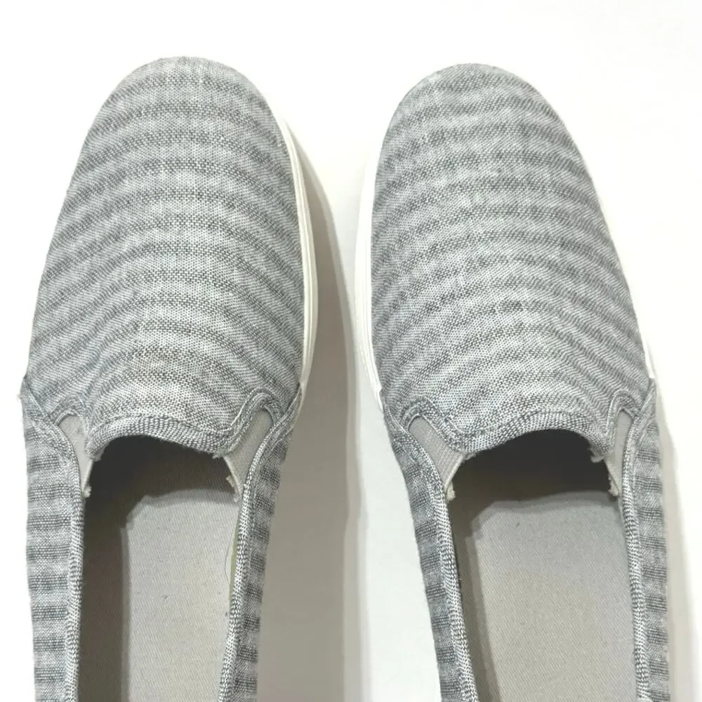 Keds Women's Triple Decker Subtle Chambray Stripe Sneaker Size 9.5